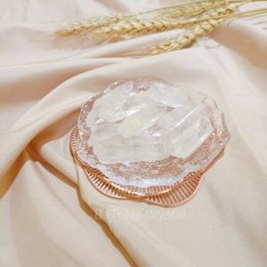 Thanh thạch anh trắng thô (Clear Quartz)