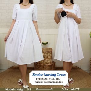ZENDEE ND  NURSING MATERNITY DRESS FIT MEDIUM TO XL