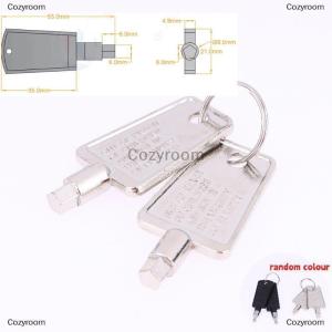 [COD] Cozyroom กุญแจล็อคประตูตู้เย็นตู้แช่แข็ง2ชิ้นกุญแจรูปห้าเหลี่ยมสำหรับ Haier