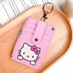Indo 1866 - Gantungan ID Card dan Slot Koin / Card Holder Motif Karakter Lucu
