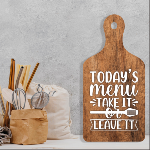 Hiasan Pajangan Dinding Walldecor poster kayu ukir talenan qoute kitchen Shabby Unik Dekorasi C187