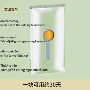 2 In 1 Wall Mounted Dehumidifier & Aroma Freshener Reusable Hanging Moisture Absorber Desiccant Bag Anti-Mold Long Lasting Fragrance for Wardrobe Cabinet Bathroom Dorm Home
