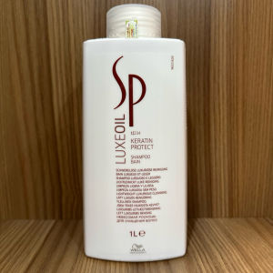 Dầu gội Argan dưỡng chăm sóc tóc hư tổn SP Wella Keratin Luxe Oil Shampoo 200ml