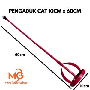 MG Pengaduk Cat 100 X 600 Mm Tjap Mata Eye Brand Tongkat Mixer Semen