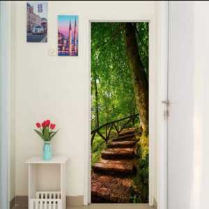 Stiker Pintu Kamar Mandi Stiker Toilet Kamar Mandi Cetak Sendiri ( COD )FLYSTAR STORE