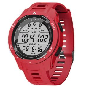 YZLong Fashion Sport Digital Watch with Night Light Waterproof and Multi-Function for Students and Teens