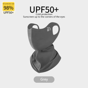 Sunscreen Mask Face Mask Mask for Motorcycle UV Protection Ice Silk Face Mask Half Mask