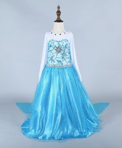 DRESS ELSA FROZEN FROSEN ANAK KOSTUM BAJU PRINCESS ANAK KECIL PEREMPUAN WANITA GAUN ULTAH ULANG TAHUN