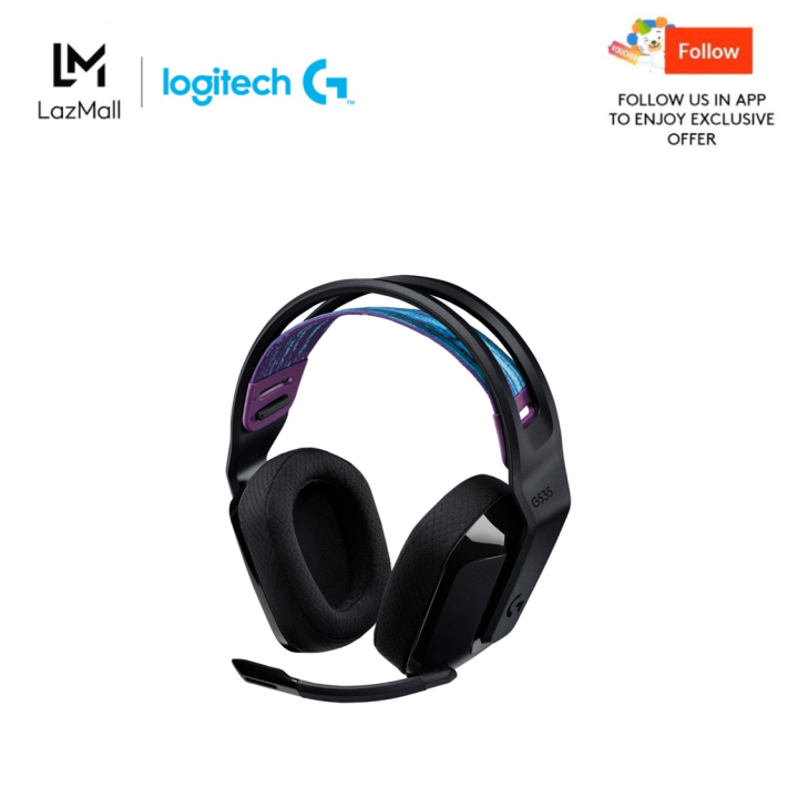 Logitech G535 LIGHTSPEED Wireless Gaming Headset Lightweight on
