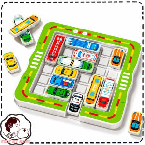 Car Escape Puzzle Magnetic Maze Parking Puzzle Game Magnetic Maze Car Huarongdao Childrens Logic Thinking Training Toy
