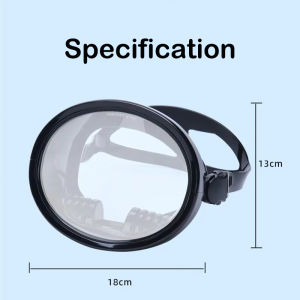 METECH HD Waterproof Tempered Glass Stainless Diving Goggles Fisherman Swimming Goggles