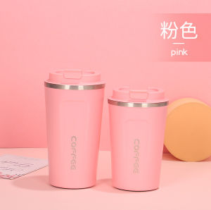【Soft Lip Shop】 New 510ml/380ml Double Wall Stainless Steel Flasks Vacuum Cup Thermos Portable Coffee Tea Milk Travel Mug Bottle Cup Tumbler