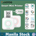 Original LIOTOG Smart Portable Bluetooth Thermal Printer Photo Printer Mini Printer Paper For Mini Printer Sticker For Portable Printer No-Ink-Required App Control. 