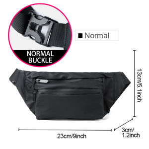 MOYYI Waterproof Man Waist Bag Women Fashion Chest Pack Outdoor Sports Cross body Fanny Pack Male Casual Travel Single Shoulder Bag Bum Belt Bag