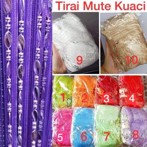 tirai benang mute kuaci