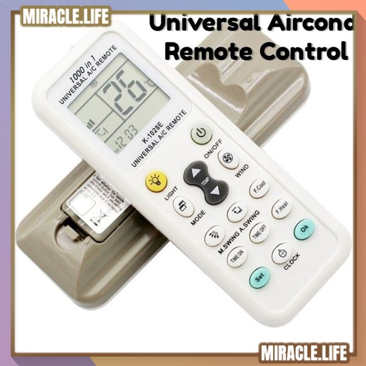 Universal Aircond Remote Control 1000 In 1 All Brand Model Supported AC