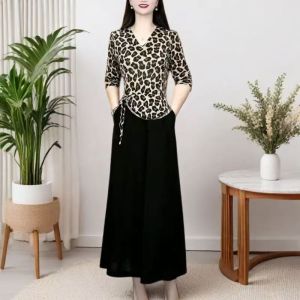 Superior quality Fashion filipinina modern Fake two Mom outfit dress New Style Plus Size temperament Slimming Elegant  womens dresses