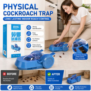 Cockroach Trap Sticky Glue Trap Kitchen Roach Catcher Ant Mosquito Moth Insect Catcher Home Pest Control Indoor Safe Easy Use