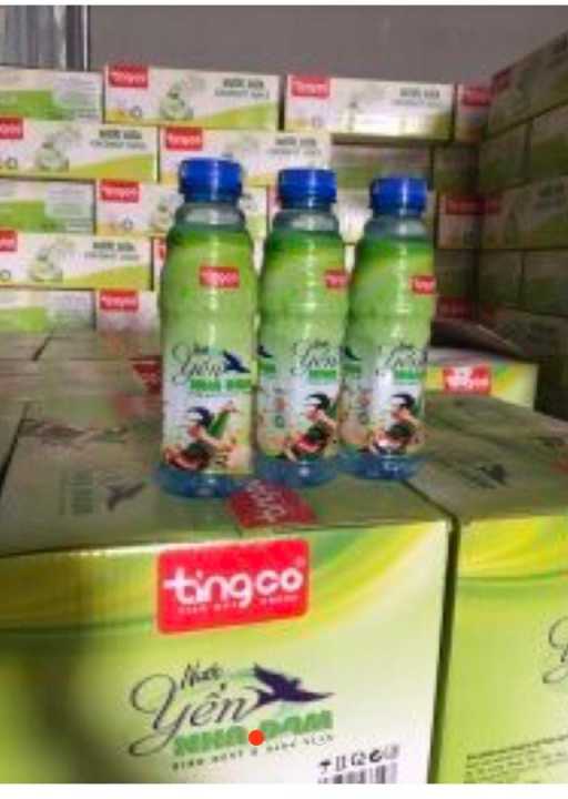 Nuoc yen nha dam ( 1 Box 24 Bottle x 500ml ) 13kg , Guaranteed bird's