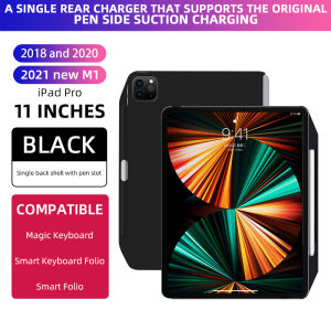 New SwitchEasy CoverBuddy for Apple iPad Pro 11inch/12.9inch 2018-2021 iPad Pro Protective Cover for New iPad Compatible with Smart Keyboard Folio Smart Folio and Magic Keyboard with Pencil Holder（Without keyboard and pencil）for 2020 iPad Air 4 10.9inch