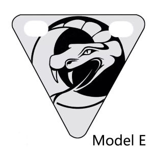 Enlee Bicycle Saddle chain Reflective MTB Road Bike Triangle Warning Reflector Cycling Accessories for Saddle