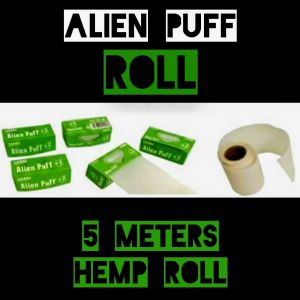 ALIEN PUFF 5 METER ROLL H*MP PAPER***FRESH FROM U.K.***