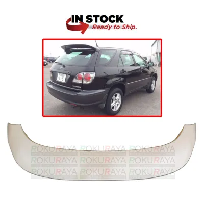 Toyota Harrier Lexus RX300 ACU10 (1999) Original ABS Plastic OEM Style Rear Back Bonnet Bonet Trunk Boot Lip Wing Top Spoiler - Raw Material ABS Plastic State