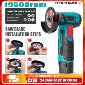 【ReadyYaCOD】Gerinda Mini Listrik Grinda Mini Cordless Portable Brushless Murah Berkualitas