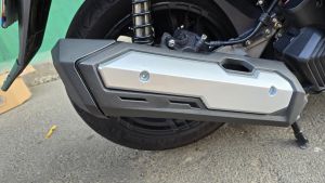 Ốp pô xe SH 125cc và 150cc và 160cc đời 2020 đến 2023 kiểu ADV màu BẠC