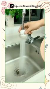 MJ88 TURBO FAUCET SPRAYER 360 ROTASI SAMBUNGAN KRAN HEMAT AIR PANJANG SUPER MURAH