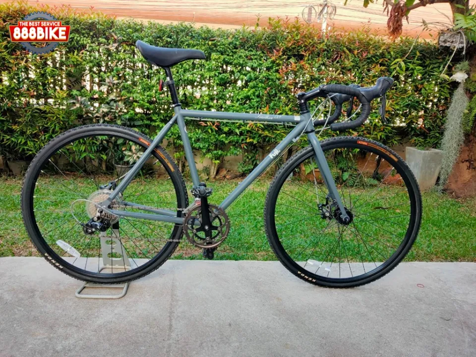 จักรยานทัวริ่ง Fuji Feather cx+ CyClocross 18สปีด Sora | Lazada.co.th