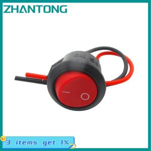 ZHANTONG Modified Switch Button Mini Switch Electric Car Wiring Lights Horn Modification Motorcycle Small Switch
