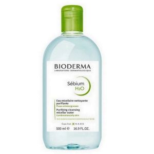 ของแท้ 100% น้ํายาล้างเครื่องสําอาง Bioderma Sensibio H2O 500ml ไบโอเดอร์มา เช็ดเครื่องสำอาง สำหรับผิวแพ้ง่าย คลีนซิ่งวอเตอร์ โทนเนอร์