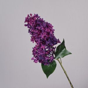 FOUNDTWO Realistic Artificial Lilac Branch Long Branch Lifelike Silk Simulation Flower DIY Vase Decor Decorative Faux Flower Room Decoration
