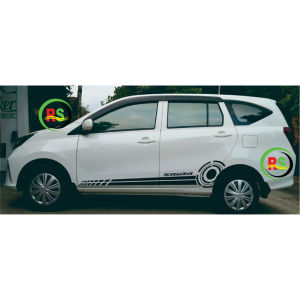 STIKER CUTTING MOBIL SIGRA CUTTING STICKER BODY SAMPING TERMURAH