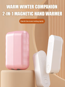 Hand Warmer Split Type Constant Temperature Safety Adjustable 2-in-1 Magnetic Closure