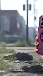 Feadship Case for infinix smart 20 10 PLUS tecno spark go 3 2 2S phone casing Softcase Silicone shockproof Cover new design aesthetic cute Burgundy with holder for girls KNXCDZJ1