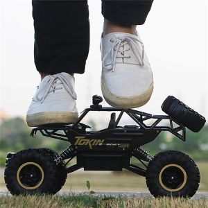 RC Car Rock Crawlers 4x4 1/14 4WD Driving Car Double Motors Drive Bigfoot Truck Remote Control Car Model Off-Road Vehicle Toy