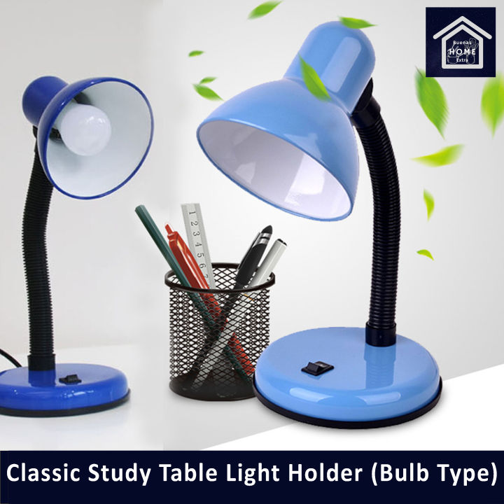 Buenas Classic Lamp Shade Study Table Light Holder (Bulb Type) Lazada PH