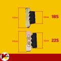 (18S-22S) สลักฟันบุ้งกี๋+ยางรอง (แบบล็อคบน) PC30/35/40/45/50/56 DH55/60 SY35 ViO30/35 เล็บขุด อะไหล่บุ้งกี๋ อะไหล่รถขุด. 