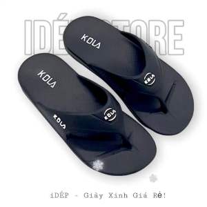 Dép kẹp xỏ ngón Nam đúc nguyên khối siêu nhẹ thời trang đi mưa mùa hè iDÉP DL173