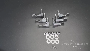 6Pcs Metal Guitar String Tunings Peg Replacement Guitar Machine Head Knobs Tunings Key Acoustics Guitar Tuner Enduring