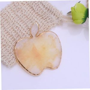 Happy Pretty Shop 1pc Nail Art Tools Manicure Tools Nail Asssories Nail Art Accessory Imitation Agate Palette Nail Art Mixing Nail Mixing Nails Color Plate Color Display Plate Apple Shape Nail Piece