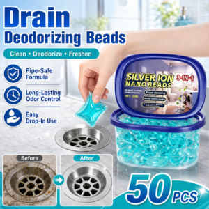 Pipe Deodorizer Beads Drain Cleaner Beads Effective Odor Neutralizer Fresh Scent Cleaning Solution
