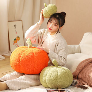 ZEEMIN New Pumpkin Plush Toy 18-45CM Halloween Decorative Soft Stuffed Creative Cushion Couch Sleeping Pillow Soft Comfortable Toy Gift