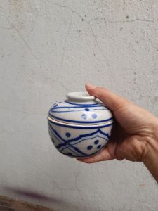 combo 3 Thố sành hủ đựng gia vị 11 cm