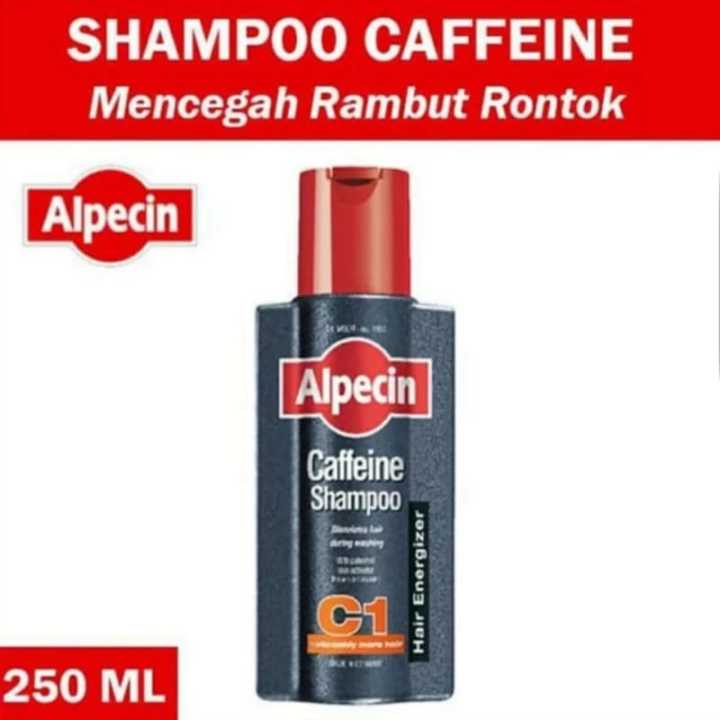 Alpecin Caffeine Shampoo C1 250ML | Shampo Rambut Rontok untuk Pria | Hair Loss Shampoo Made in Germany