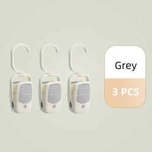 (3 PCS/Pack) PP Clothes Drying Clips With Hook | Socks Clip Traceless Clip Klip Jemur Pakaian 多功能晒衣夹