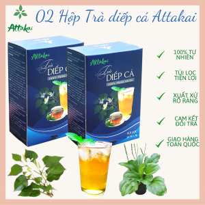 Trà diếp cá Attakai  thanh nhiệt và dễ uống tiện lợi dễ dùng có nhiều công dụng
