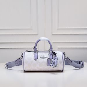 Coach mini Pen holder bag official store original authentic Cross Body Shoulder Bags CB874 CB876 PVC Pen holder sling bag comes with a removable shoulder strap branded for women bags Size:19.5X10.5X10cm